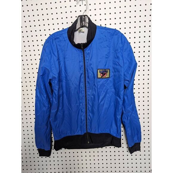Vintage Sugoi Cycling Jacket blue black - Picture 1 of 8